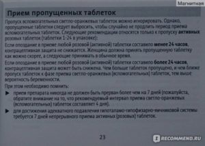 Прием Ригевидона без пропусков, вероятность беременности