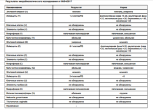 Lactobacillus sp. ниже нормы