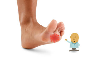 Боль подушечки большого пальца ноги