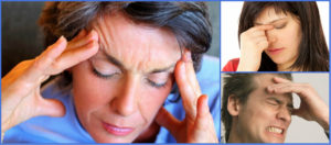 Боль в переносице при наклоне головы