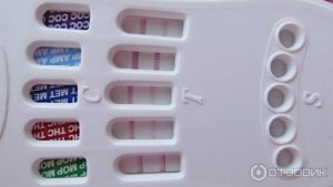 Тест на наркотики показ слабые полосы 3 из 5