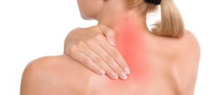 Горит шея спереди,