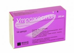 В какой дозировке пить утрожестан при фолликулярной кисте яичника?