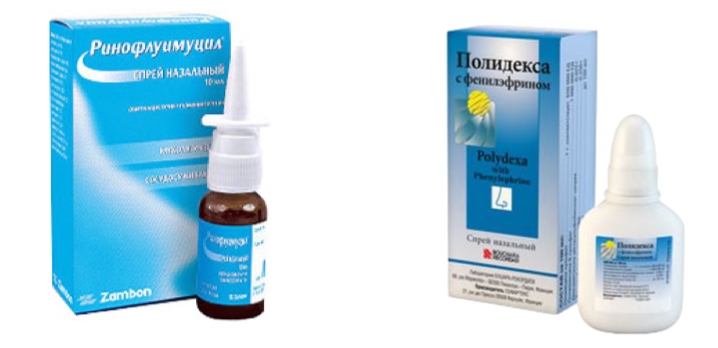 Ринофлуимуцил или Polydexa