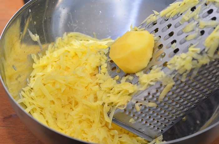 сырая картошка от ожогов