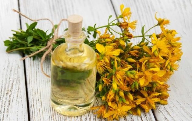 Масло зверобойное соцветия зверобоя