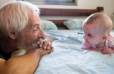 Старик и ребенок