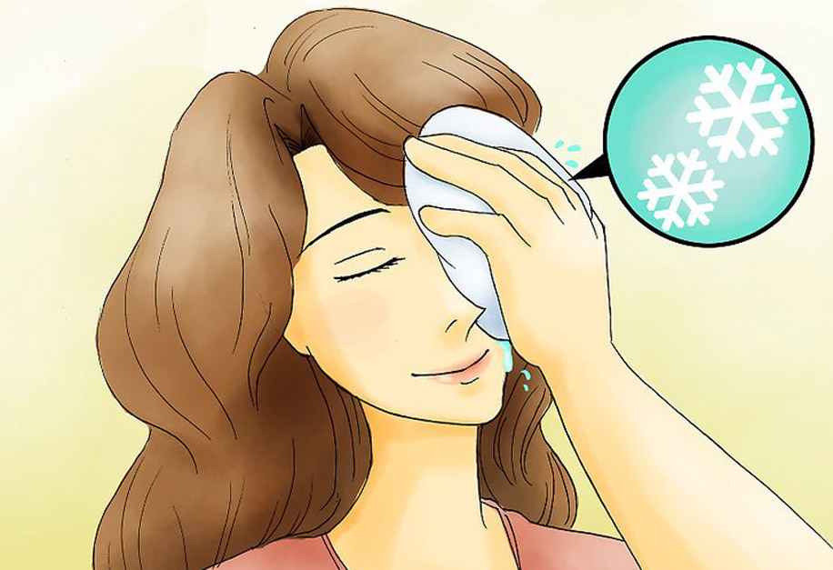 Первая помощь при ожоге глаз пламенем