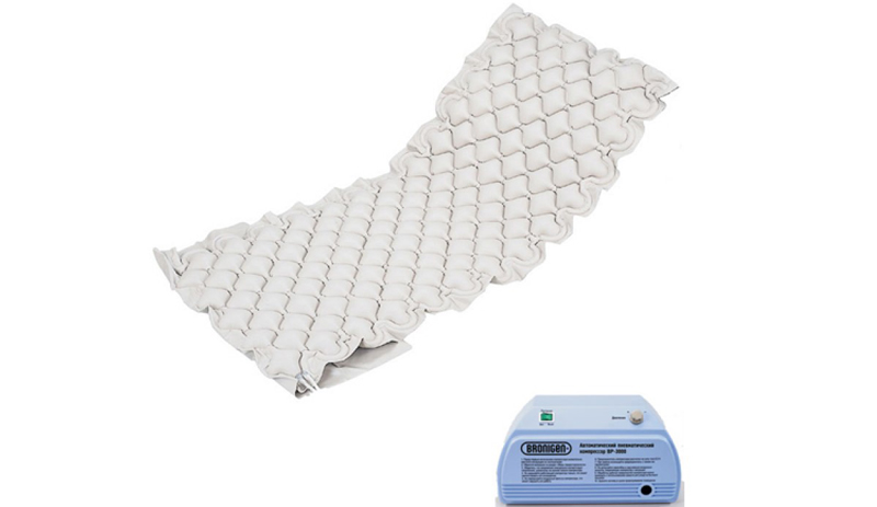 BRONIGEN-BAS-3000 Рейтинг ТОП 7 лучших противопролежневых матрасов: плюсы и минусы, отзывы, цена%obz