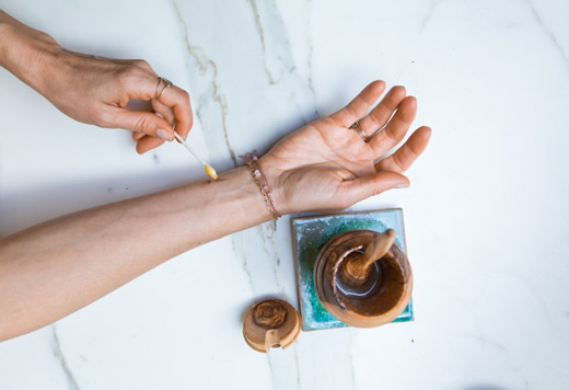 обработка ожога на руке