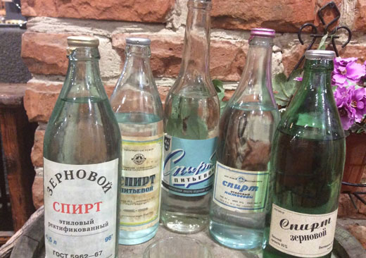 виды спирта