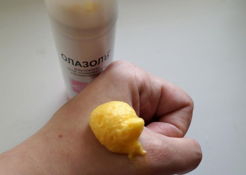 Цвет пены Олазоля Цвет пены Олазоля