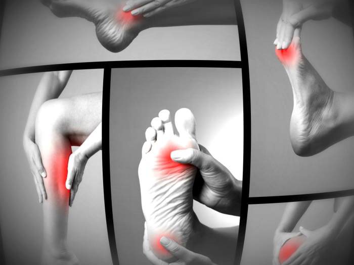 Болезненные симптомы на ногах